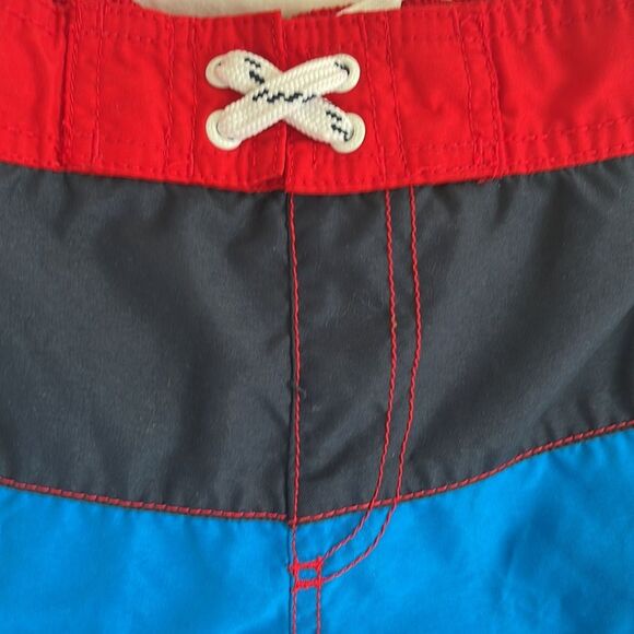THE CHILDREN’S PLACE Boy’s Drawstring Patriotic Swim Trunks / Size: Small 5/6 - Picture 2 of 7
